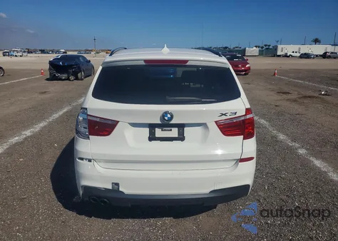 2013 BMW X3 xDrive35I z USA, uszkodzony, nr VIN 5UXWX7C5XDL976540